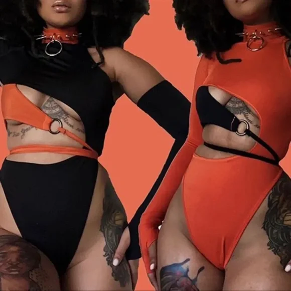 Women’s cutout leotard - Picture 1 of 1